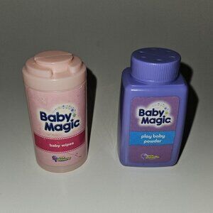 Baby Magic Powder Wipes New Adventures 2012 Doll Accessory Toy Lot Pretend Play